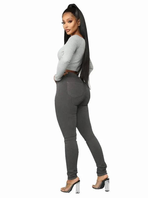 Best Women's High Waist Skinny Jeans - Stretch Denim Pants for Slim Fit & Comfort | Perfect for Casual Wear, Office & Night Out