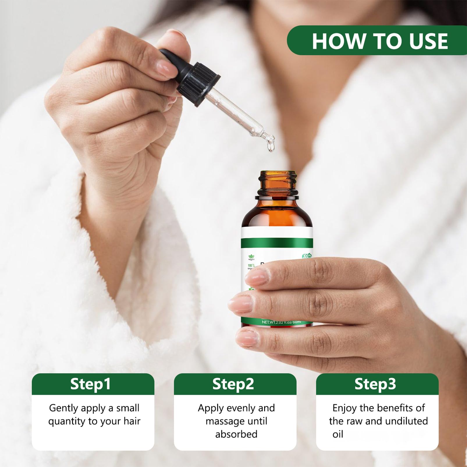 Natural Cyperus Oil Hair Removal Serum - Reduces Hair Growth for Face, Body, Underarms, Legs & Bikini Area | Hair Growth Inhibitor for Women & Men | Smooths Skin & Slows Regrowth | Perfect for Home Use, Travel & Post-Waxing Care (1PC)