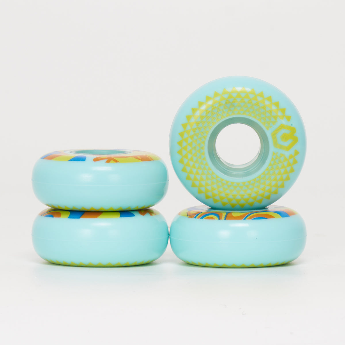 Chroma Chynna Weierstall Pro 60mm 88a V2 Skateboard Wheels - High Performance for Street Skating and Park Riding