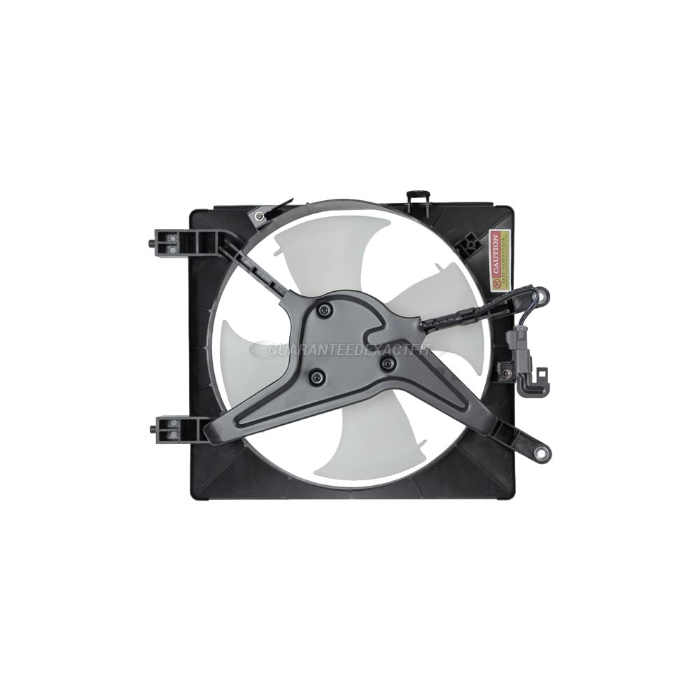 2001-2005 Honda Civic Condenser & Radiator Cooling Fan Assembly - OEM Replacement Part 19-20252AN | Perfect for Engine Overheating Prevention & AC System Repair