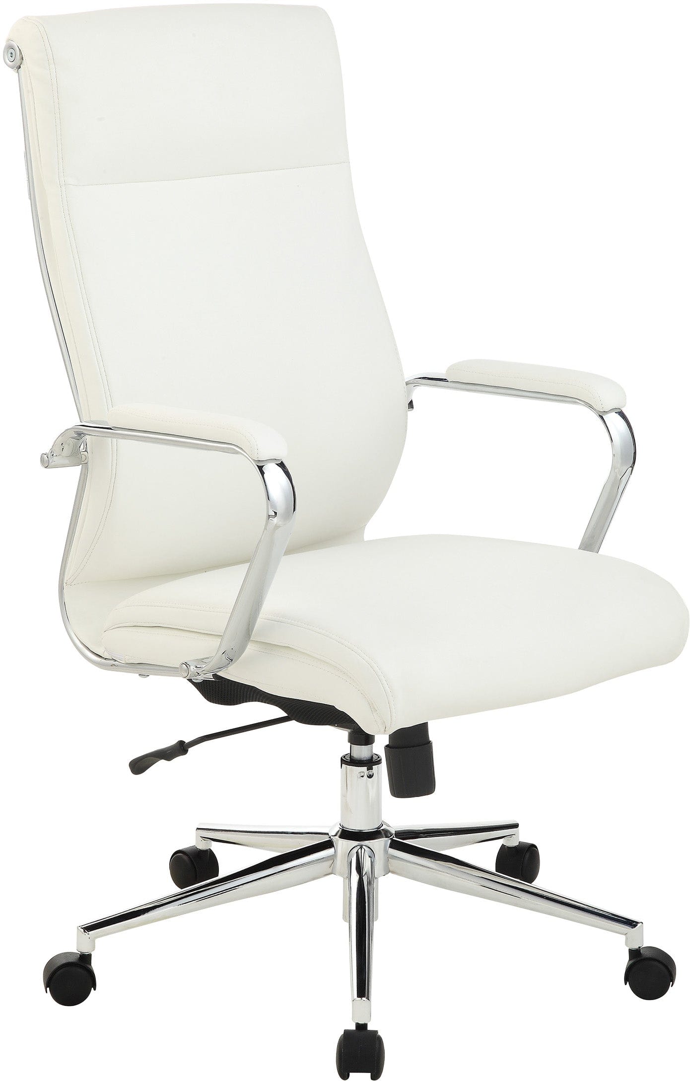 Office Star High Back Antimicrobial Vinyl Chair [920350C] - Ergonomic Office Chair for Home & Business Use, Comfortable Desk Chair for Long Hours Sitting