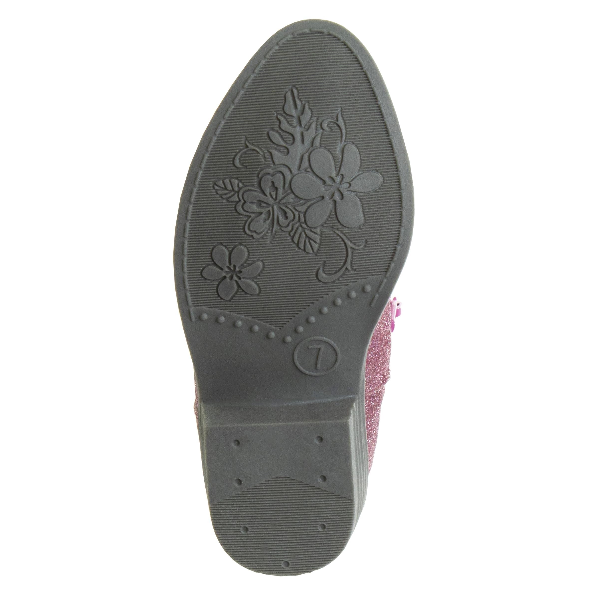 Disney Frozen Minnie Mouse Cowgirl Western Boots for Toddler & Little Kid - Comfortable & Stylish Winter Boots for Girls, Perfect for Dress-Up, Playtime & Outdoor Adventures