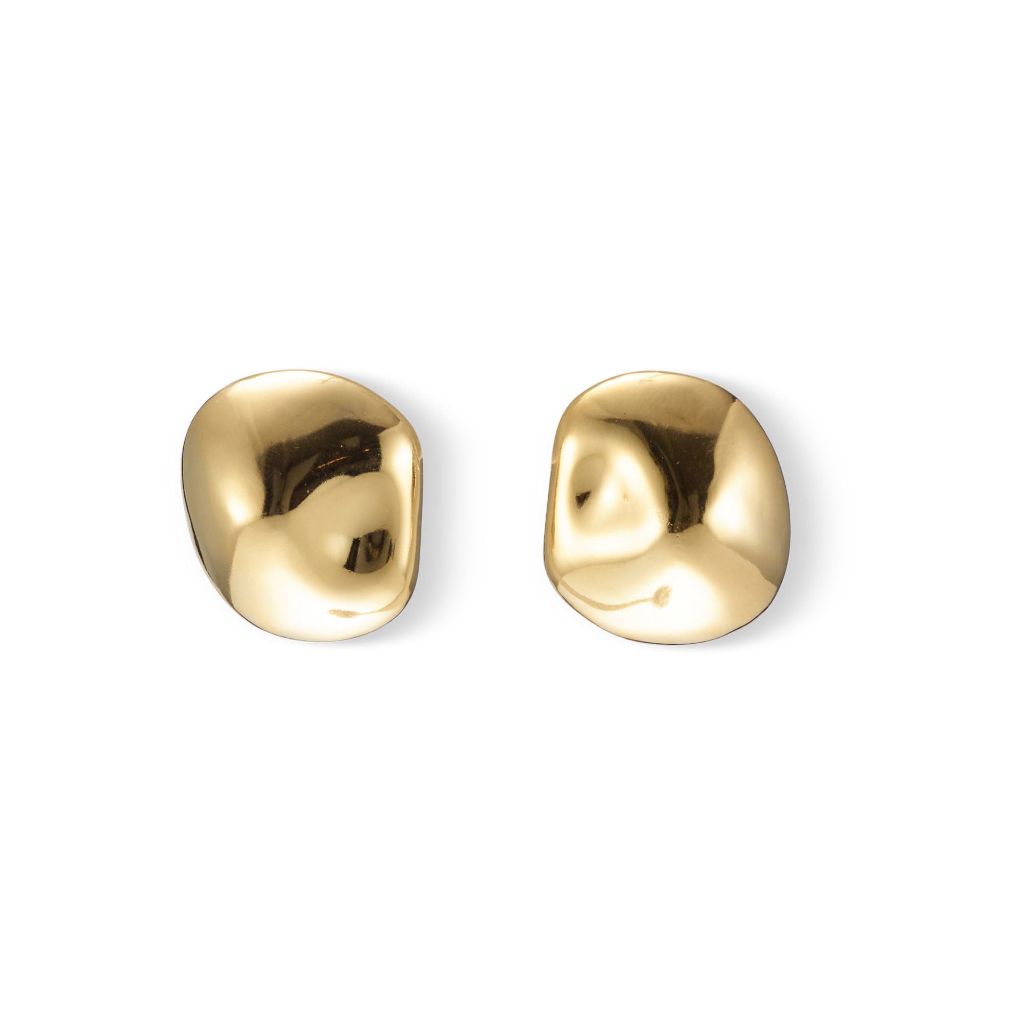Zoe Petite Stud Earrings for Women - Small Minimalist Gold Earrings for Everyday Wear - Perfect for Office, Date Night & Gifting