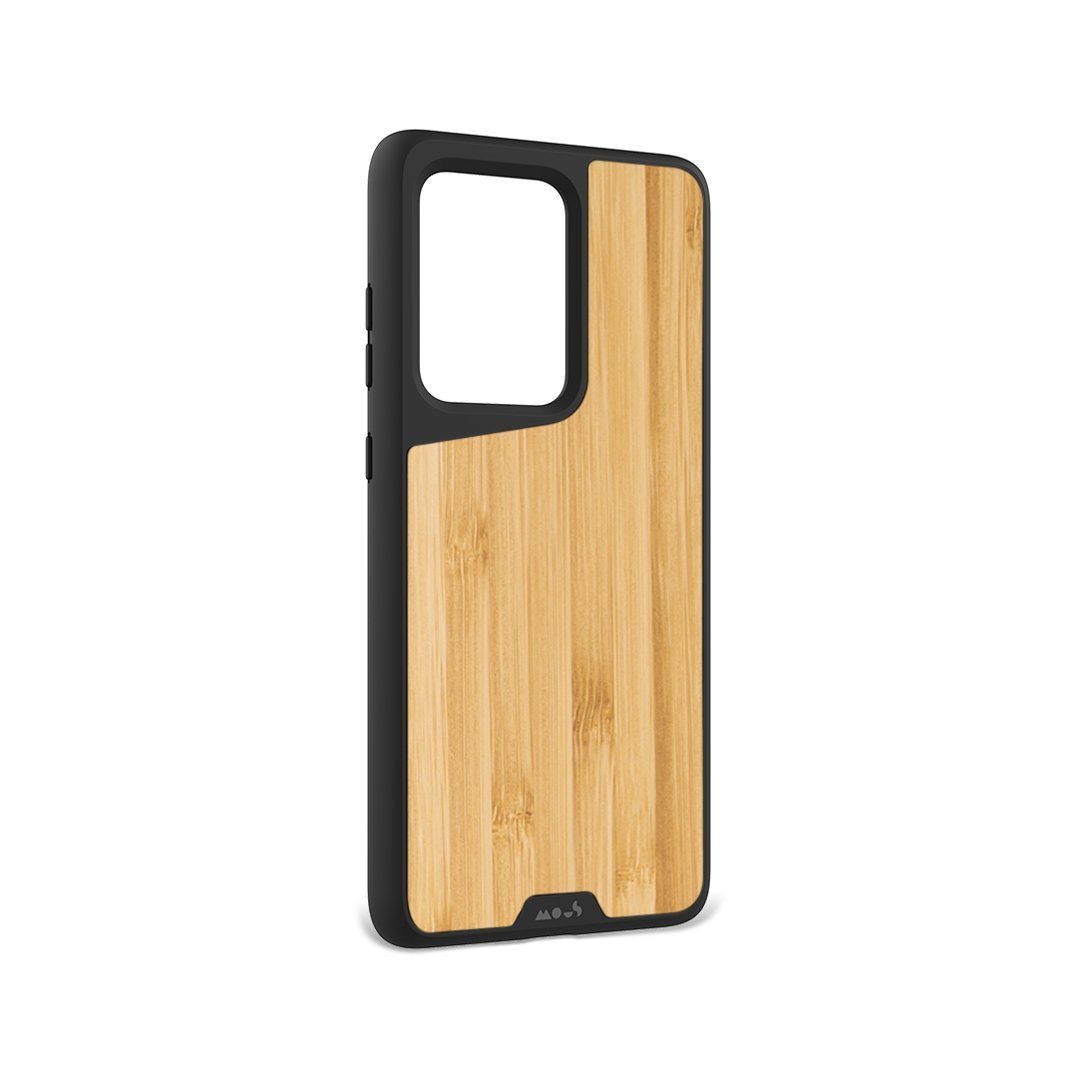 Premium Bamboo Phone Case for iPhone & Samsung - Eco-Friendly & Durable Slim Fit Cover - Perfect for Everyday Use, Travel & Outdoor Activities