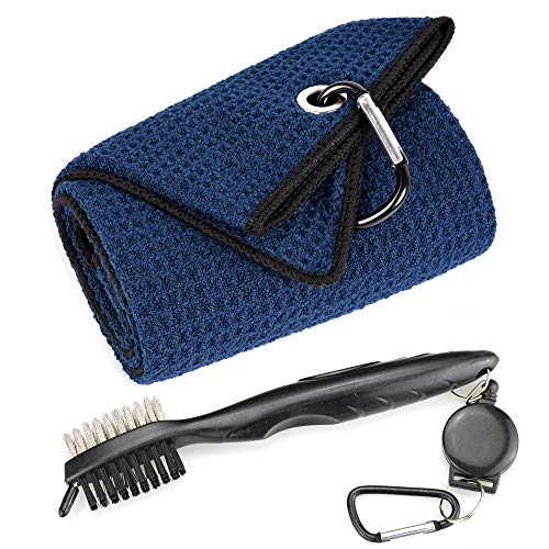 Navy Towel+Black Brush