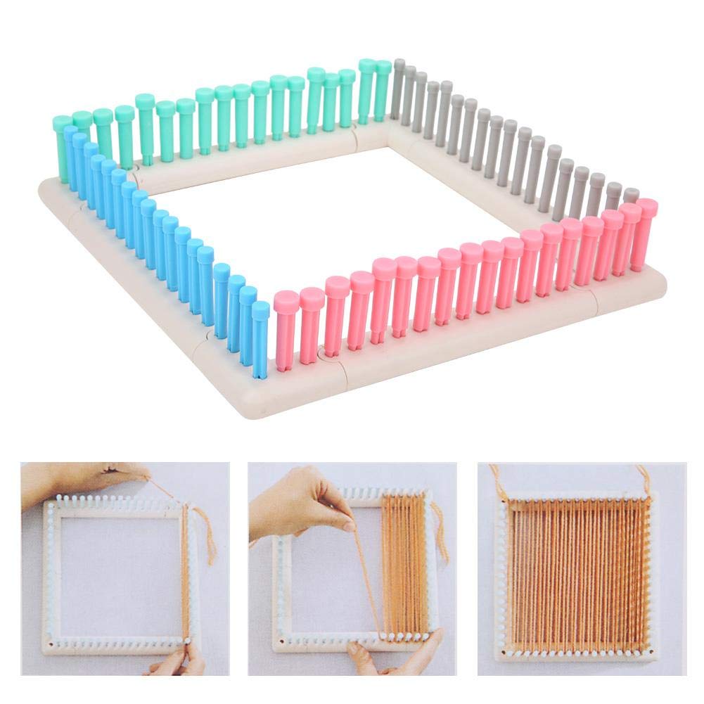 Round Knitting Looms Set - Multi-Functional Knitting Board Weaving Craft Kit with Quick Knit Tool for Hats & Scarves | DIY Handmade Yarn Projects for Beginners & Experts | Perfect for Home Crafting, Gift Making & Relaxation