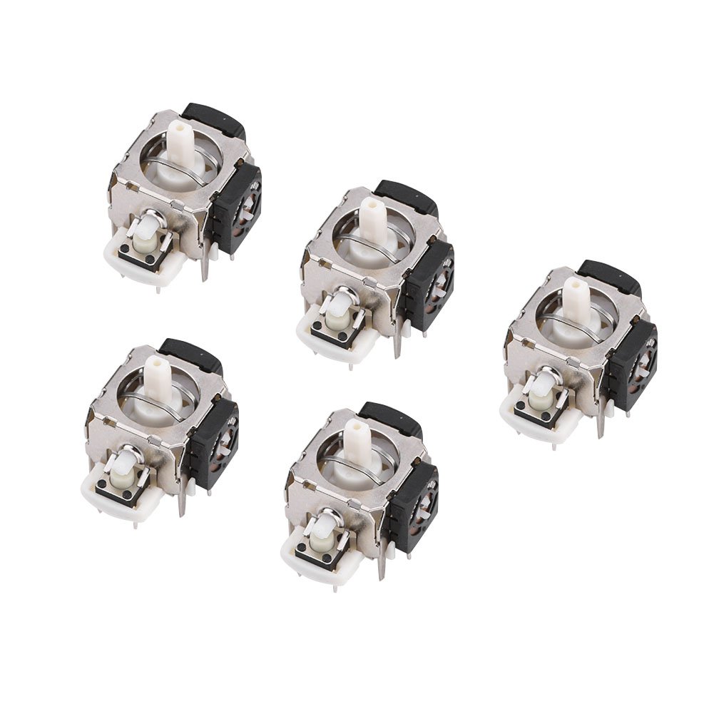 5 Pcs Analog Stick 3D Joystick Module Replacement for Xbox 360 Controller - Plug & Play Gamepad Thumbstick - Perfect for Gaming, DIY Repairs & Controller Maintenance