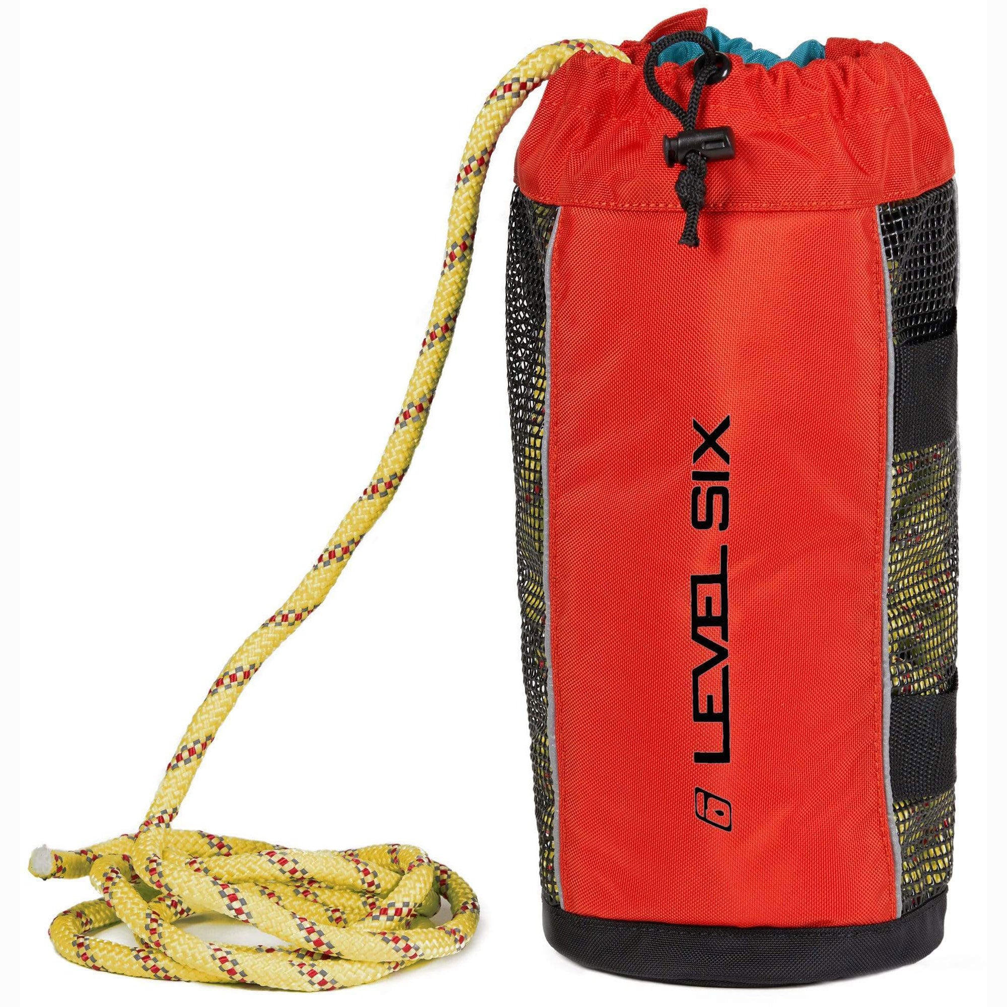 Level Six Quickthrow Throw Bag - Lightweight Rescue & Safety Throw Rope for Kayaking, Boating, and Water Sports - Emergency Gear for Outdoor Adventures