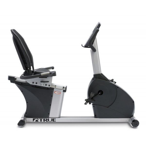 TRUE Fitness PS50 Recumbent Exercise Bike for Home Gym - Low Impact Cardio Workout for Seniors & Rehabilitation