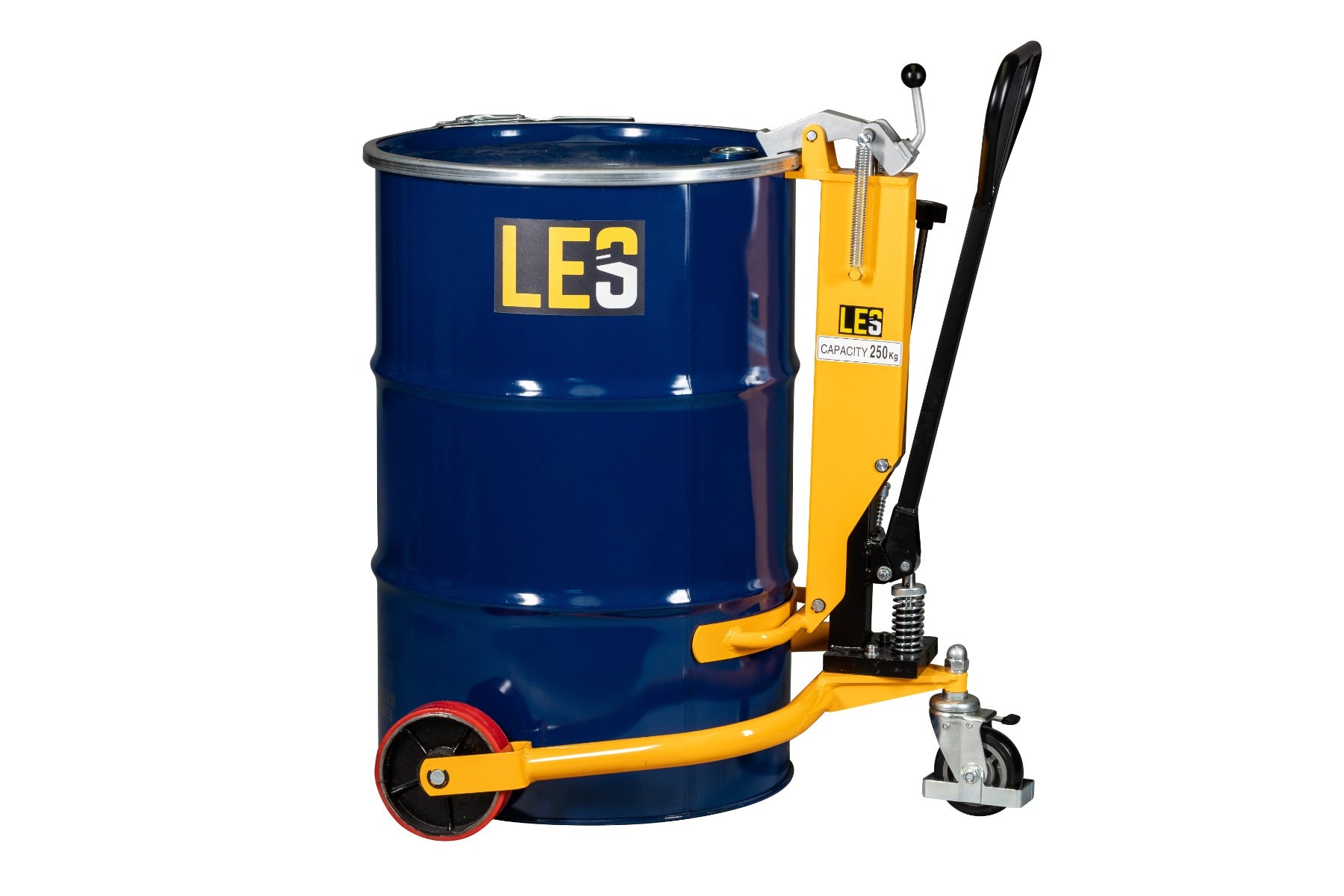 Best Hydraulic Drum Truck Trolley - Heavy Duty Drum Dolly for Industrial & Warehouse Use - Perfect for Moving 55 Gallon Drums Safely