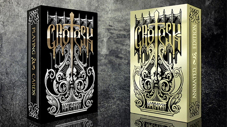Grotesk Macabre Gothic Horror Playing Cards - Unique Dark Art Deck for Poker, Magic Tricks & Collectors | Perfect for Halloween, Game Nights & Gothic Parties