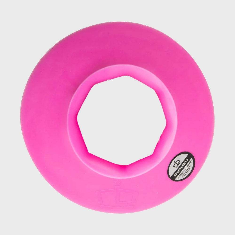 Vortex Low Kicking Tee for Rugby Training - Adjustable Football Kicking Stand in Pink | Perfect for Practice, Games & Youth Football Drills