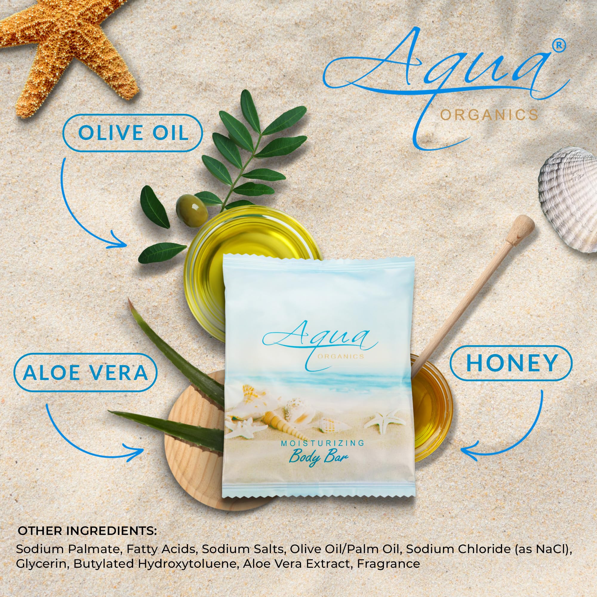 Travel Size Bar Soap - 1 oz Bulk Pack (Case of 500) | Hotel Amenities, Beach Essentials & Camping Toiletries | Perfect for Hospitality, Vacation & Outdoor Use