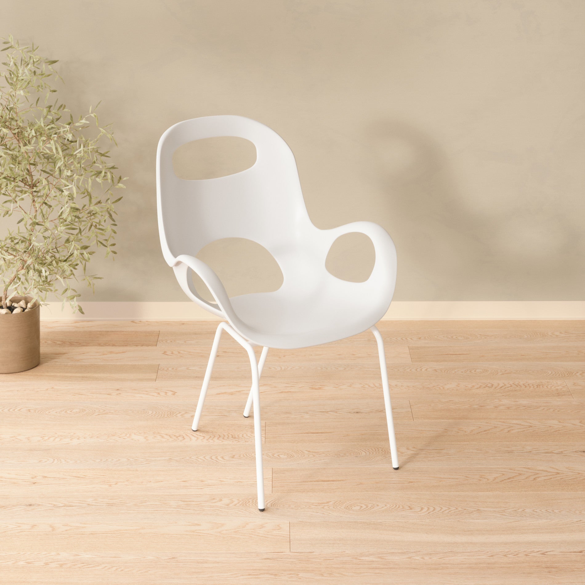 Ergonomic Office Chair with Lumbar Support - Adjustable Height & Swivel - Perfect for Home Office, Gaming & Study