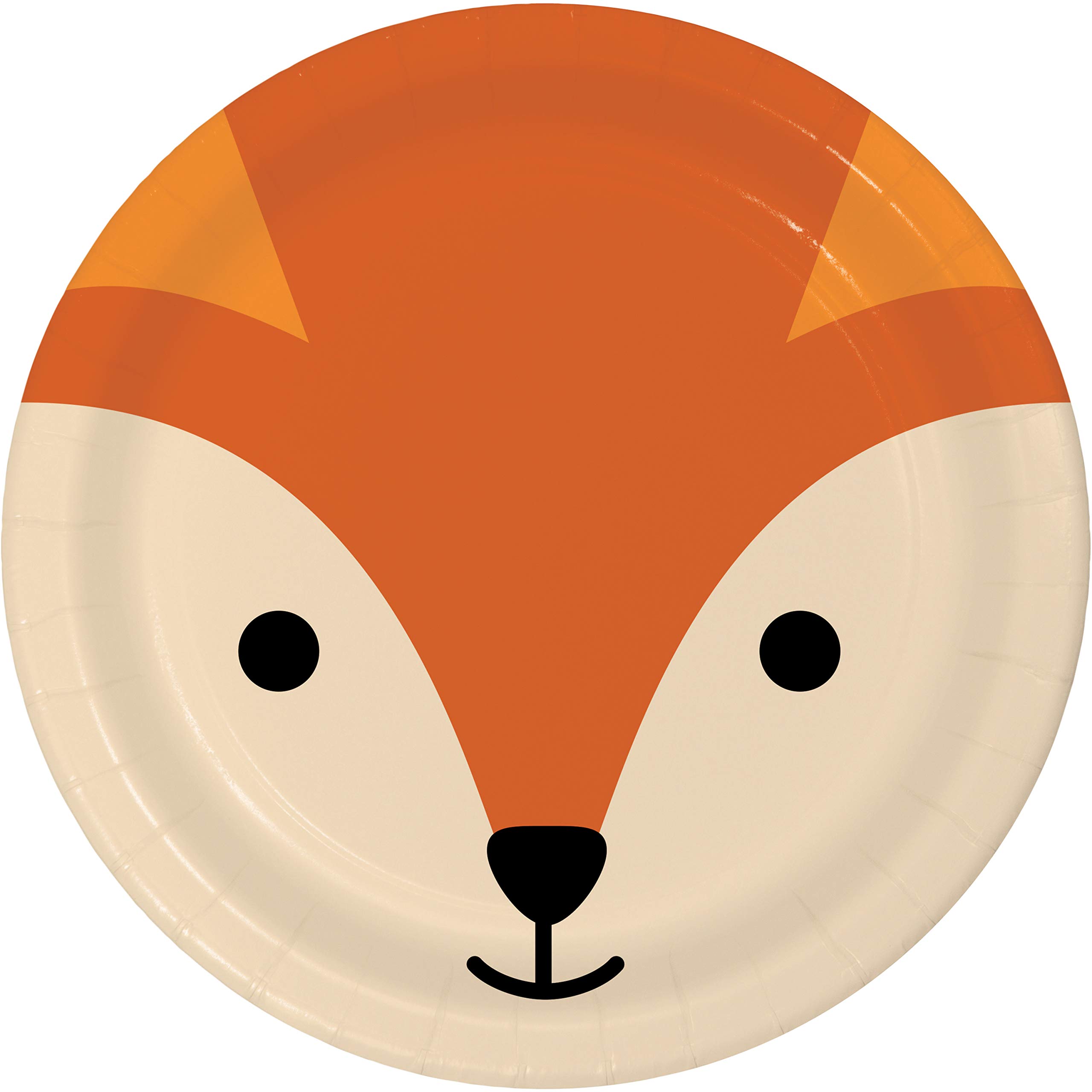 Fox Dessert Plates Set of 8 - Elegant Party Dinnerware for Cakes, Pastries & Appetizers - Perfect for Weddings, Birthdays & Holiday Gatherings