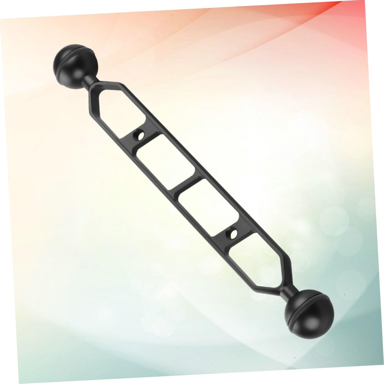 OSALADI 2-Pack 9 Dual Ball Arms for Underwater Torch & Diving Fill Light - Black (Perfect for Scuba Diving, Underwater Photography & Night Diving Adventures)