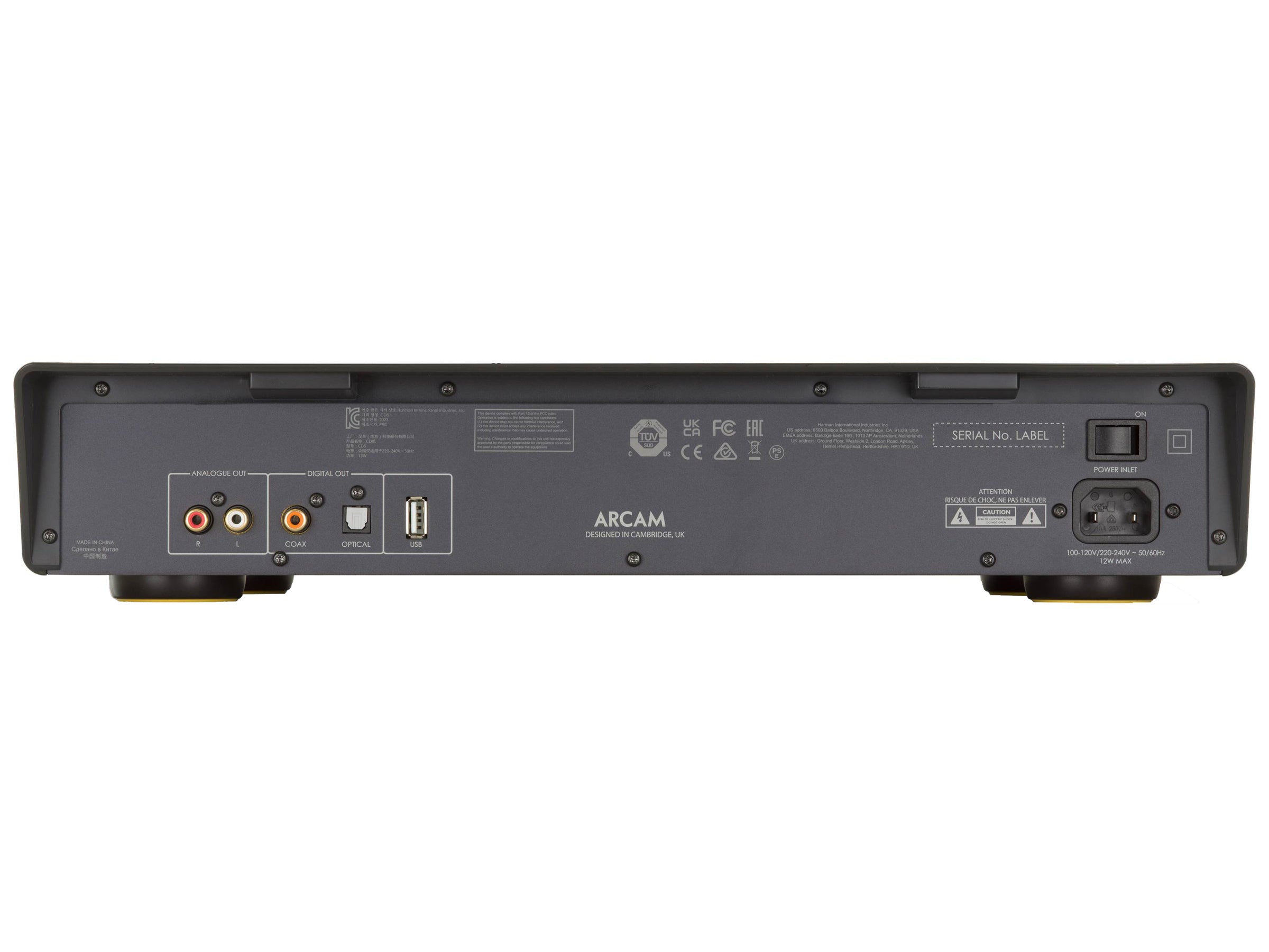 Arcam CD5 CD Player - High-Fidelity Audio CD Player for Home Stereo & Hi-Fi Systems | Perfect for Audiophiles & Music Enthusiasts
