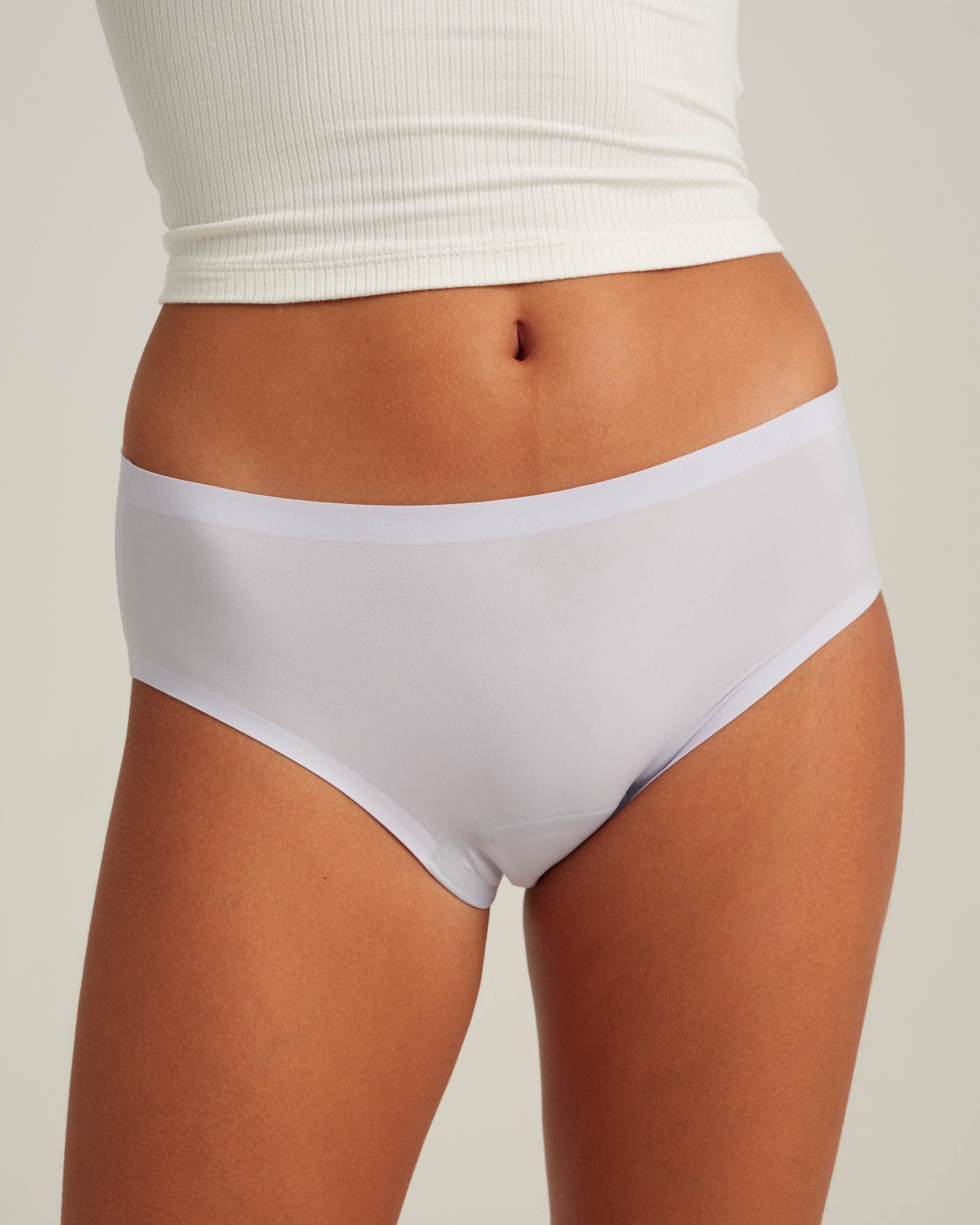 Leakproof Seamless Briefs for Women - Comfortable Invisible Underwear for Everyday Wear, Yoga & Workout