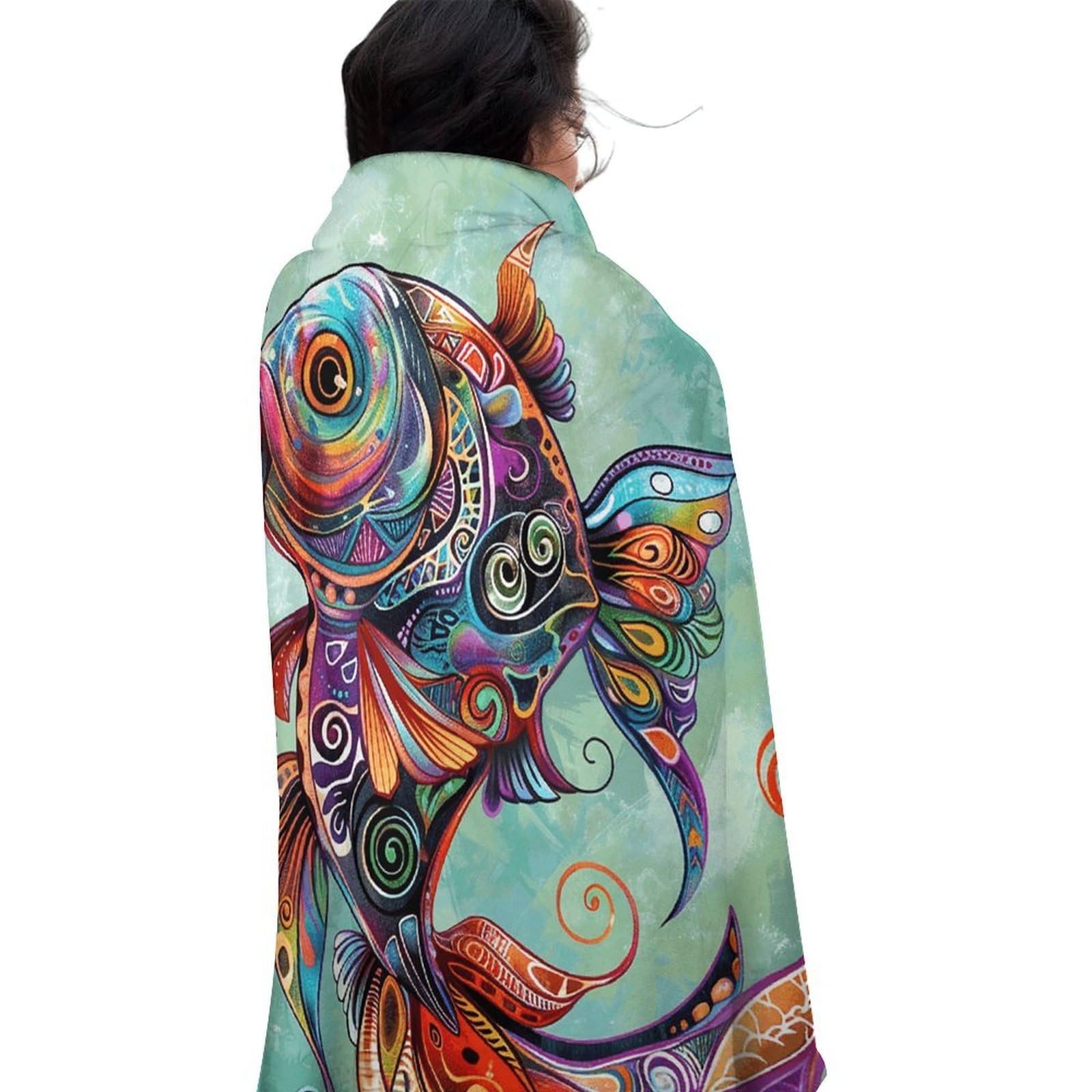 Ultra-Soft Micro Fleece Blanket - Cozy Lightweight Flannel Throw for All Seasons (59