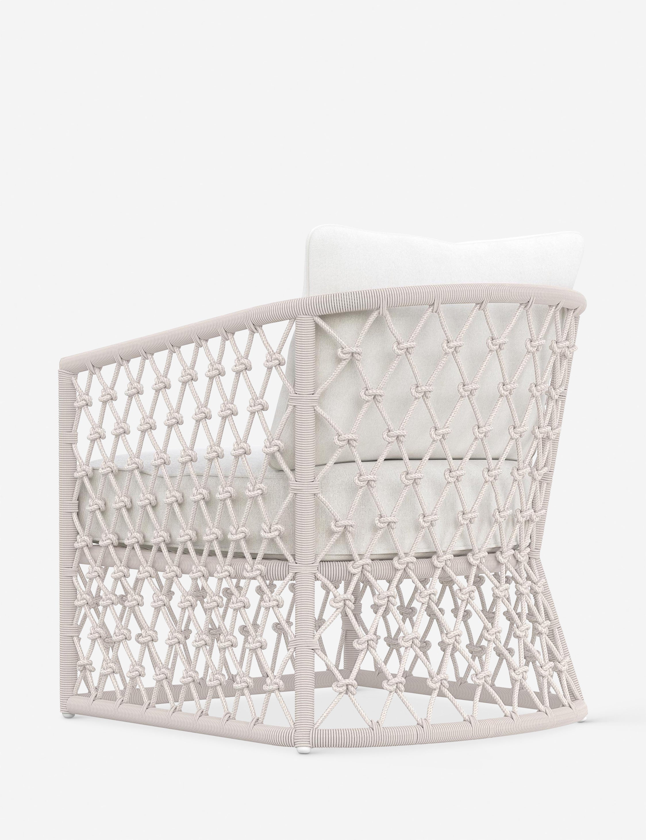 Gibbs Modern Indoor Outdoor Accent Chair - Waterproof Patio Furniture for Garden, Balcony, Poolside & Living Room - Comfortable Lounge Chair with Cushion