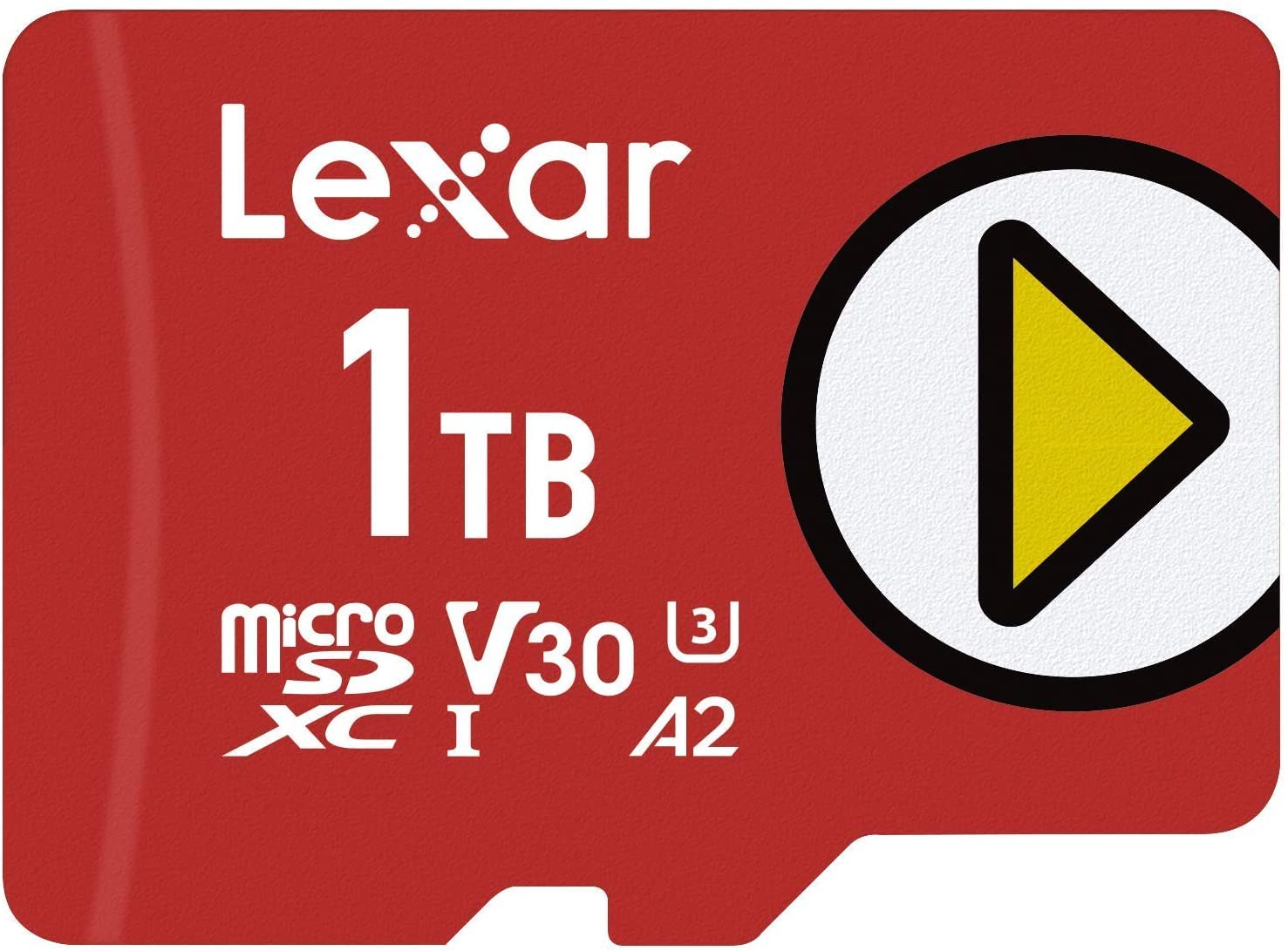 Lexar Play 1TB microSDXC UHS-I Memory Card - 150MB/s Read Speed, Class 10 - Compatible with Nintendo Switch, Steam Deck, Smartphones & Tablets - Includes Protective Case - Perfect for Gaming, 4K Video & Mobile Storage Expansion