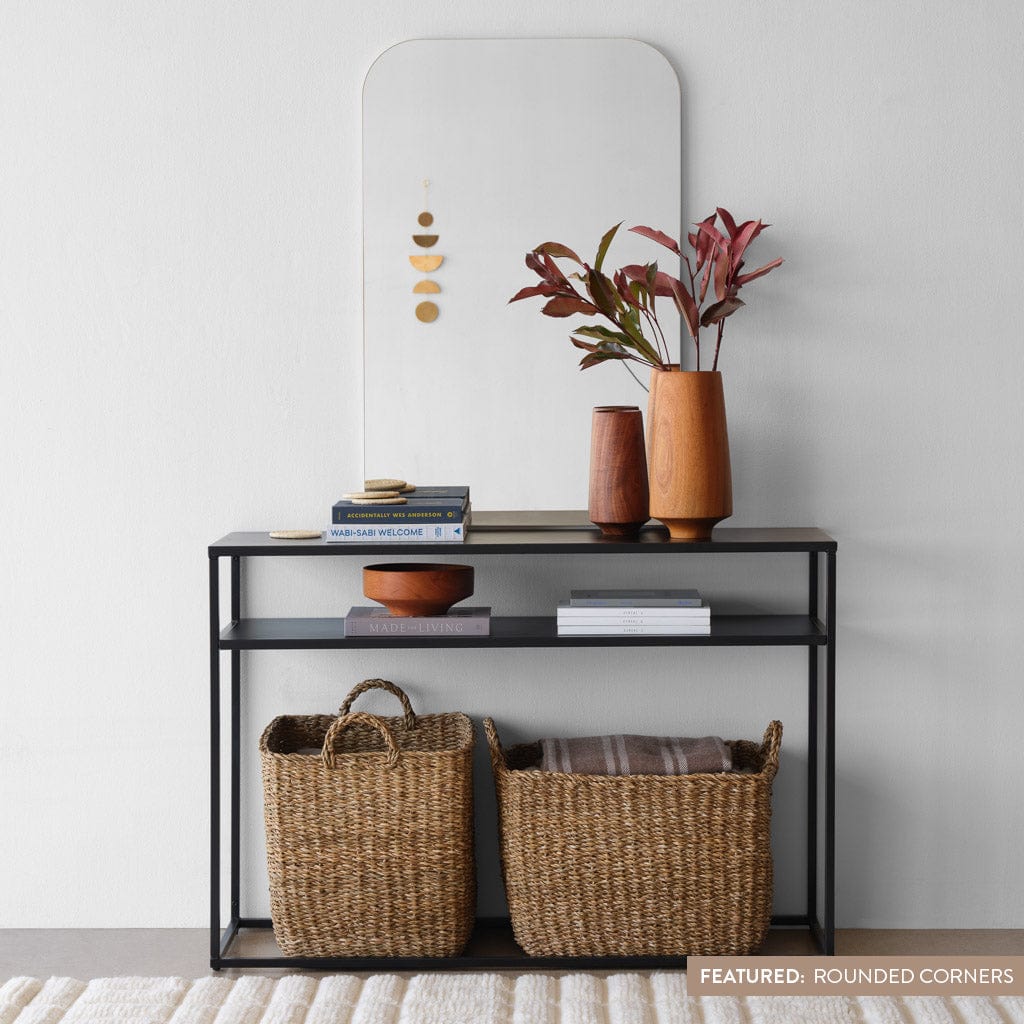 Central Mirror - Elegant Wall Mirror for Home Decor, Living Room, Bedroom, Bathroom | Perfect for Vanity, Entryway & Interior Design