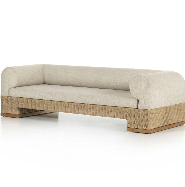 Handmade Designer Wooden Outdoor Sofa - Patio, Garden, Backyard Lounge Furniture for Relaxing and Entertaining