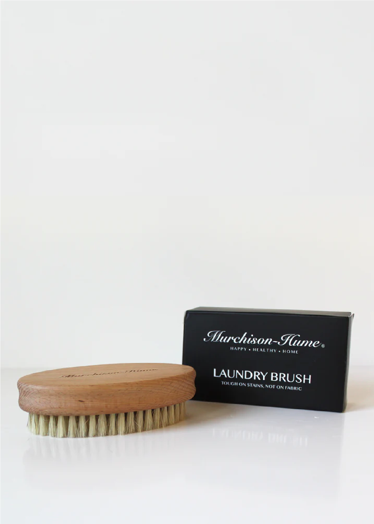 Murchison Hume Natural Laundry Brush - Eco-Friendly Stain Remover for Clothes & Fabrics - Perfect for Hand Washing Delicates & Tough Stains