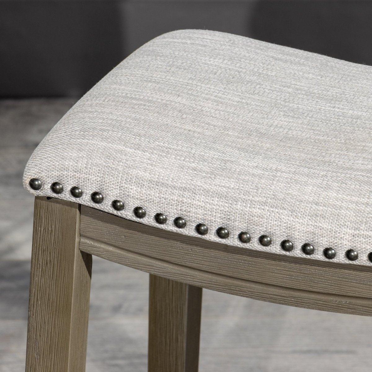 DTY Indoor Living Aurora Saddle Stool - 25