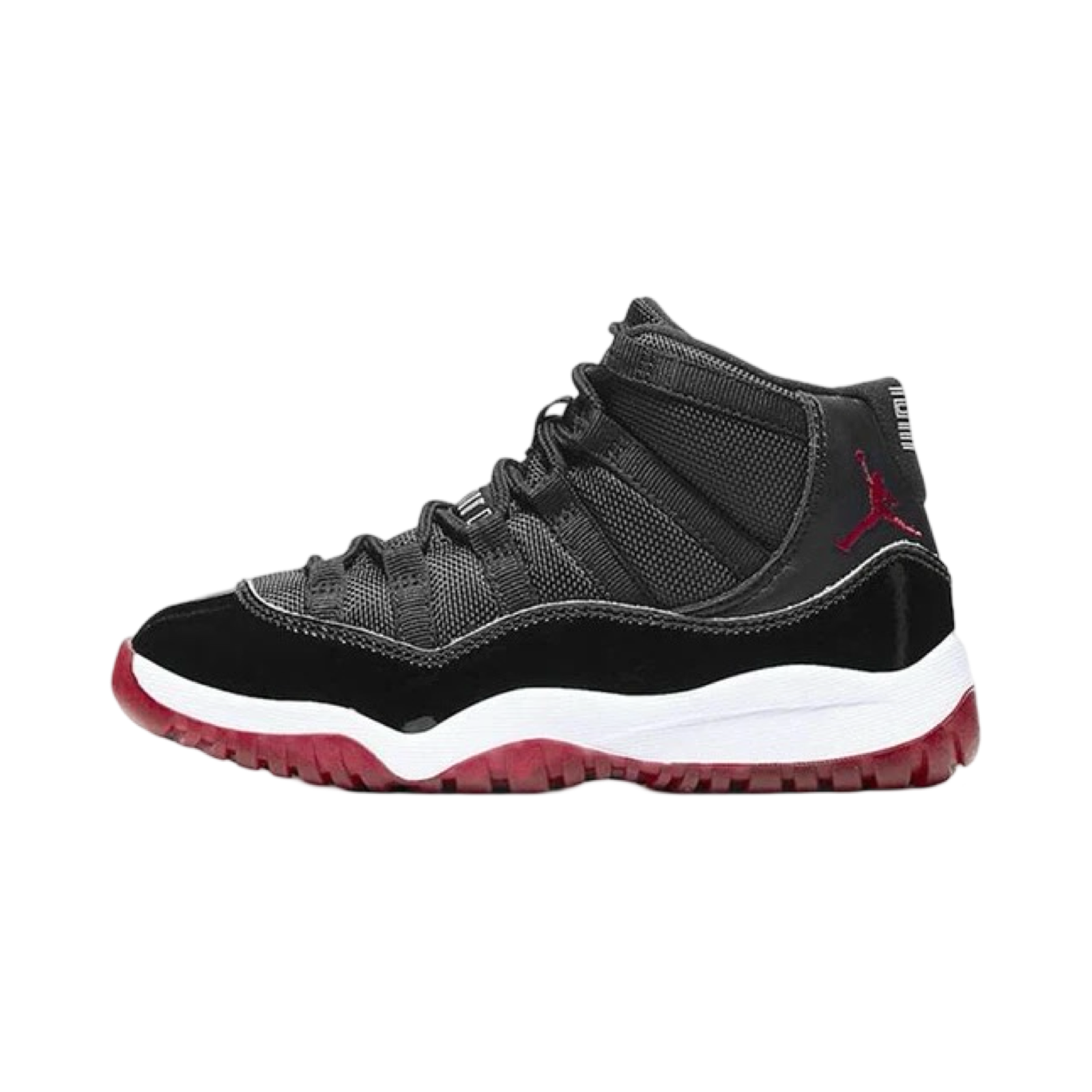 Kids Air Jordan 11 Retro (PS) Basketball Shoes - Black/Varsity Red/White - Boys' Sneakers for Sports & Casual Wear