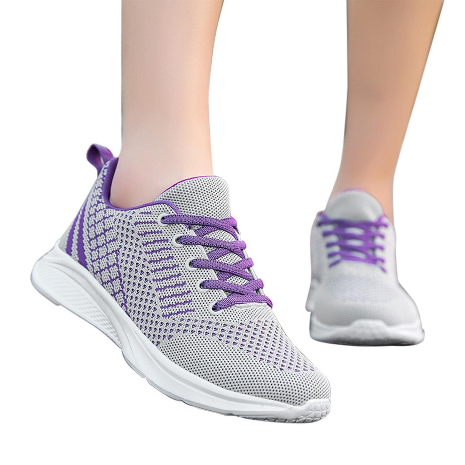Gibobby Women's Walking & Running Shoes - Breathable Non-Slip Athletic Sneakers with Mesh Wedge Design | Perfect for Jogging, Tennis, Gym Workouts & Daily Wear