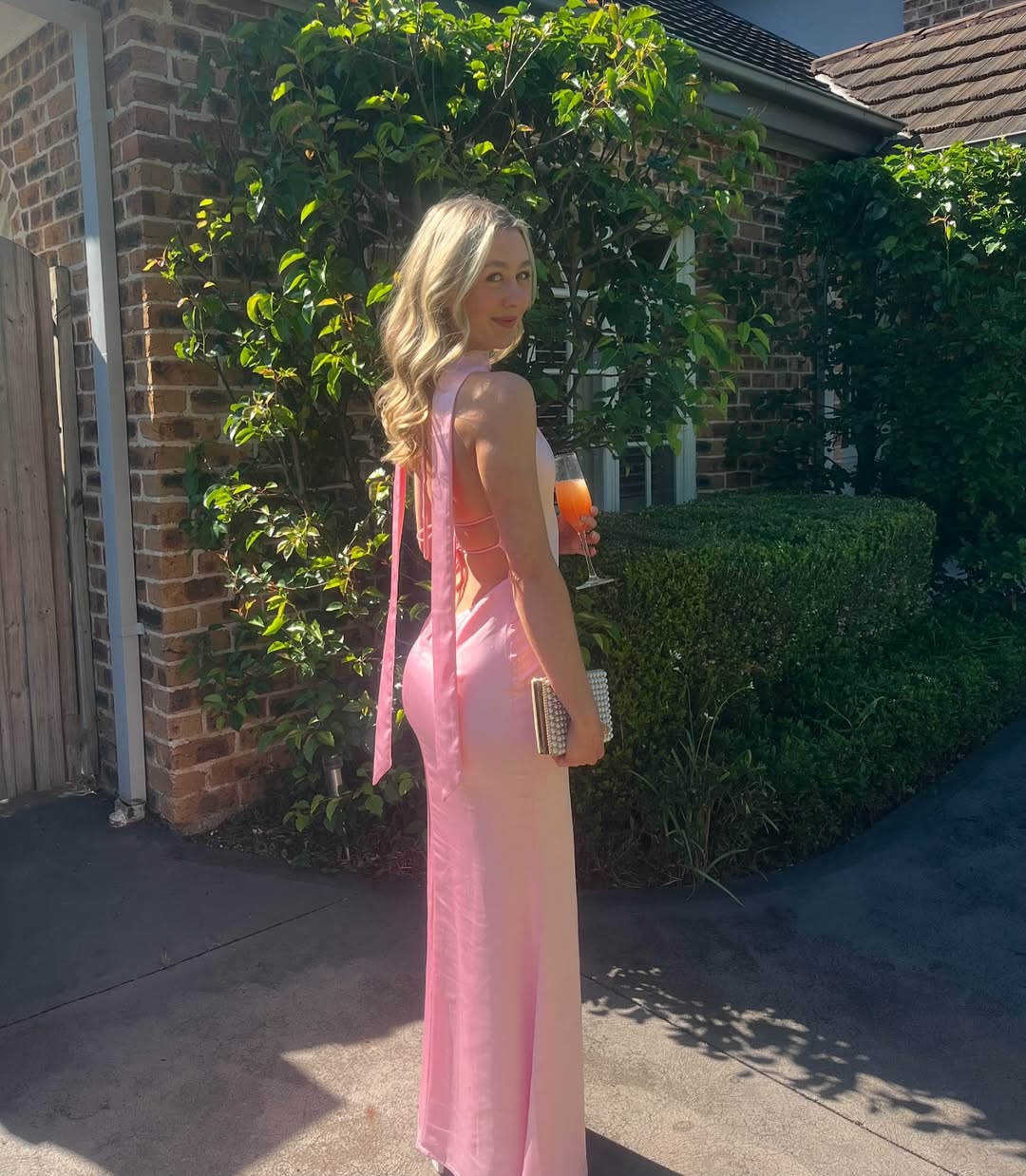 Elegant Backless Pink Mermaid Long Prom Dress for Women - Formal Evening Gown J5554 | Perfect for Homecoming, Prom Night & Special Occasions