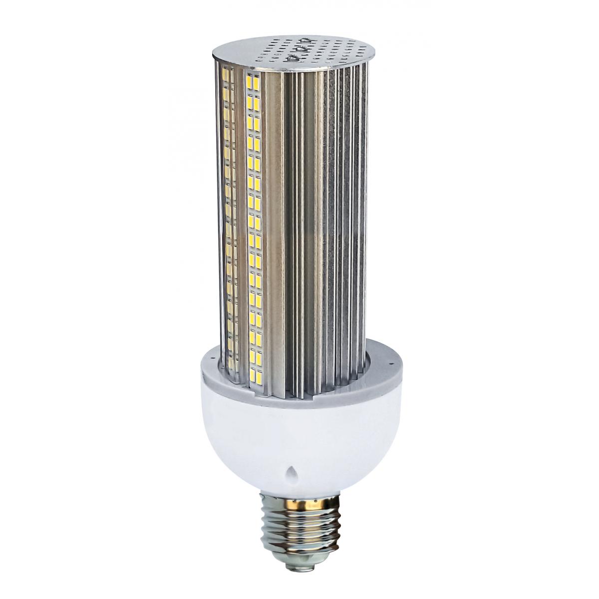 Satco S8908 36W LED Corn Light Bulb - E39 Base - 3000K Warm White - 100-277V - Energy Saving Replacement for HID/WP - Perfect for Warehouses, Parking Lots & High Ceiling Commercial Spaces