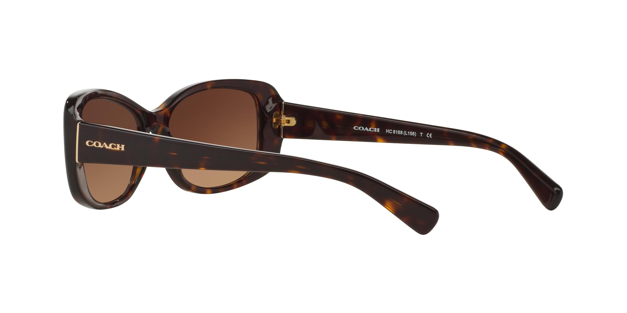 Coach Women's HC8168 Rectangular Sunglasses - UV Protection Fashion Shades for Driving, Beach & Outdoor Activities