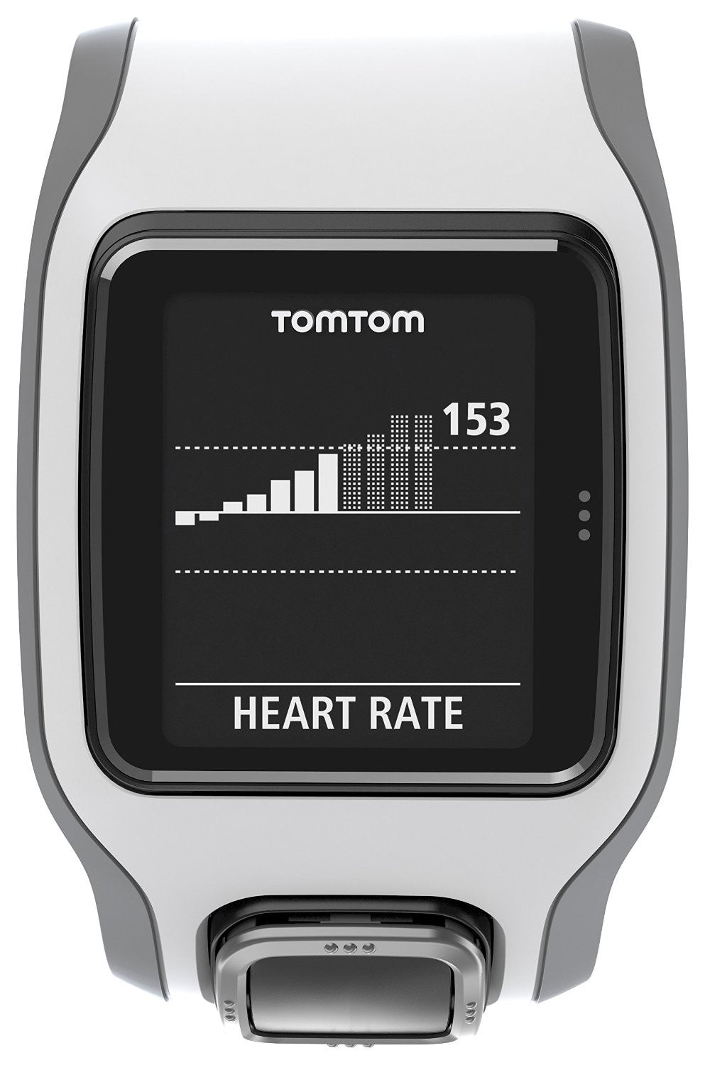 TomTom Runner Cardio GPS Sports Watch - Heart Rate Monitor, Distance Tracking & Waterproof Design for Running, Cycling & Outdoor Fitness Activities