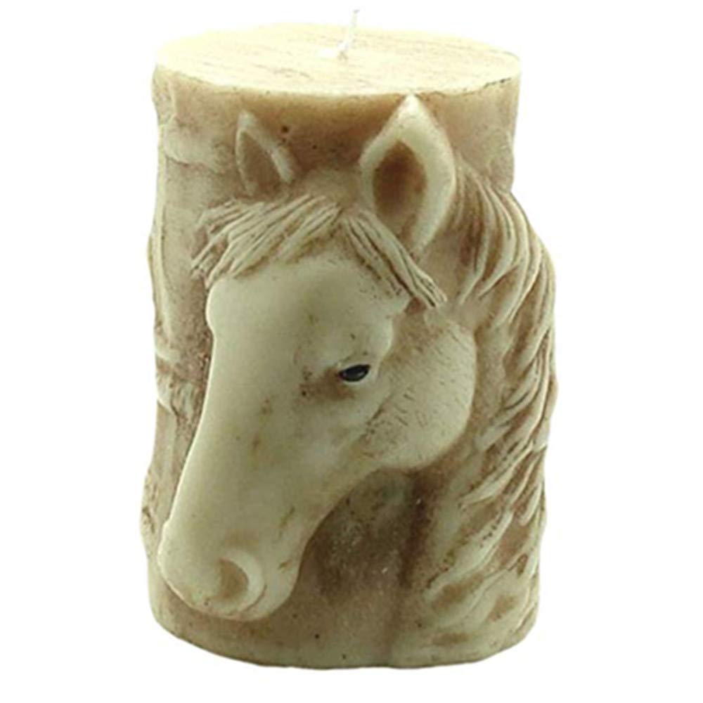 DIY 3D Horse Silicone Candle Mold - Animal Wax Molds for Scented Candles, Resin, Epoxy & Gypsum Crafts - Perfect for Candle Making, Home Decor & DIY Gifts