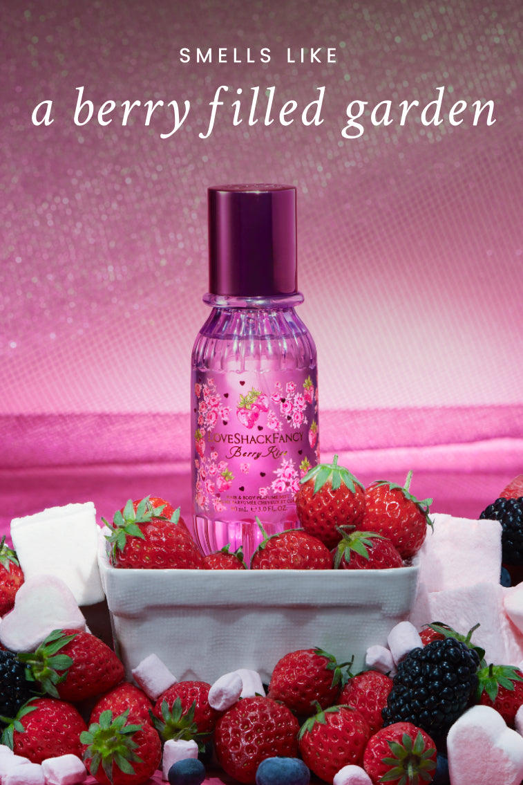 Mini Berry Kiss Hair & Body Mist - Sweet Fruity Fragrance for Women | Perfect for Daily Use, Travel & On-the-Go Freshness