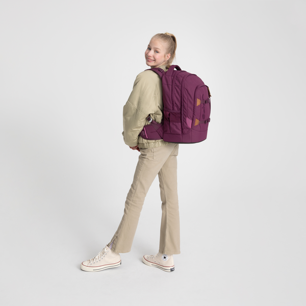 Satch Pack Nordic Berry - Premium Backpack for Travel, Hiking & Outdoor Adventures | Durable & Stylish Daypack for Men & Women