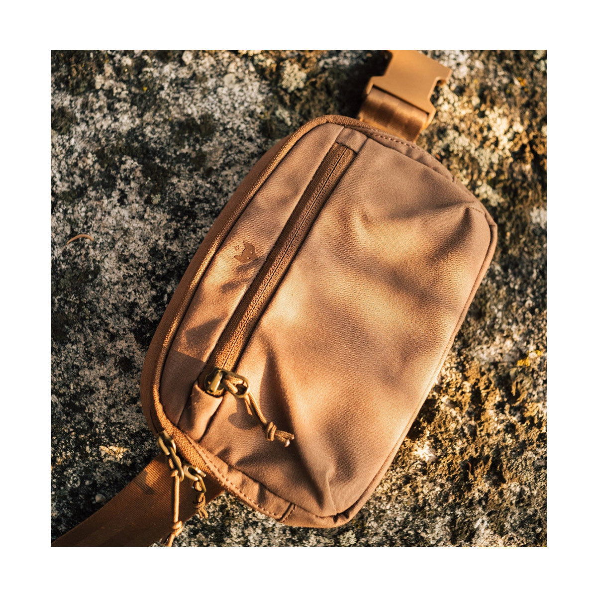 Clever Supply Sidekick Belt Bag (Tan) - Stylish & Functional Waist Pack for Travel, Hiking, and Everyday Use