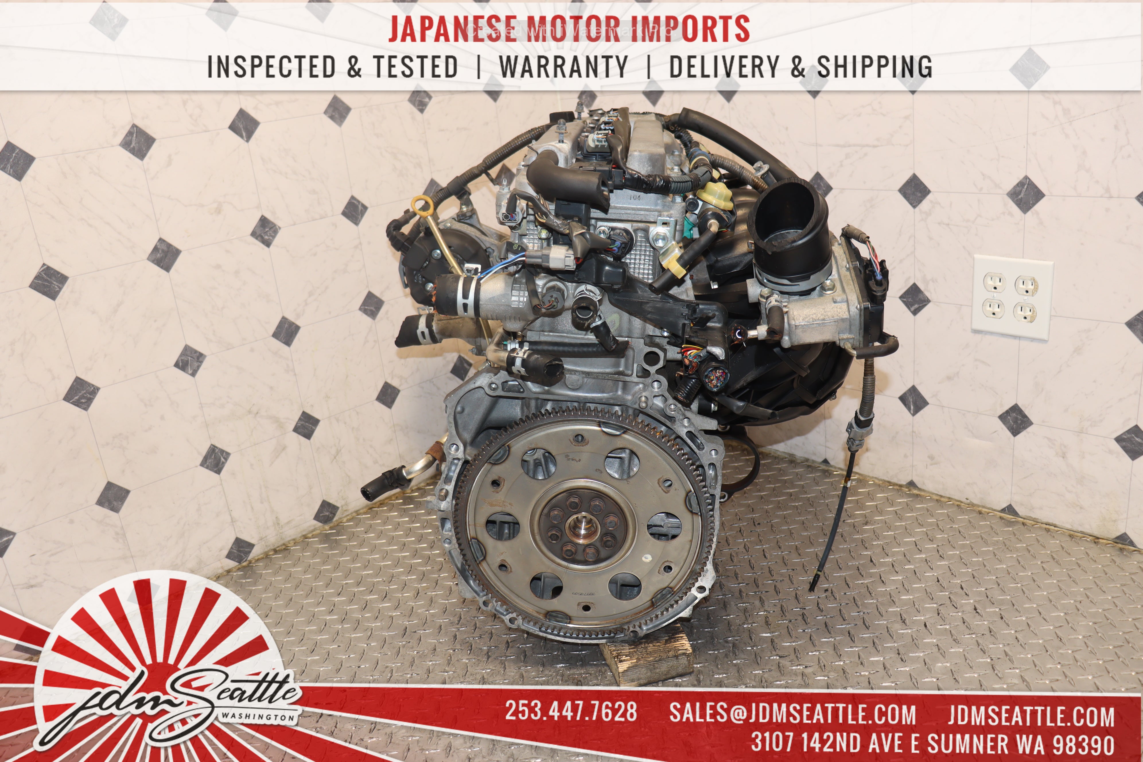 2006-2008 Toyota RAV4 2.4L 2AZ-FE DOHC Engine Replacement - Compatible with JDM Models - Perfect for Performance Upgrades & Engine Rebuilds