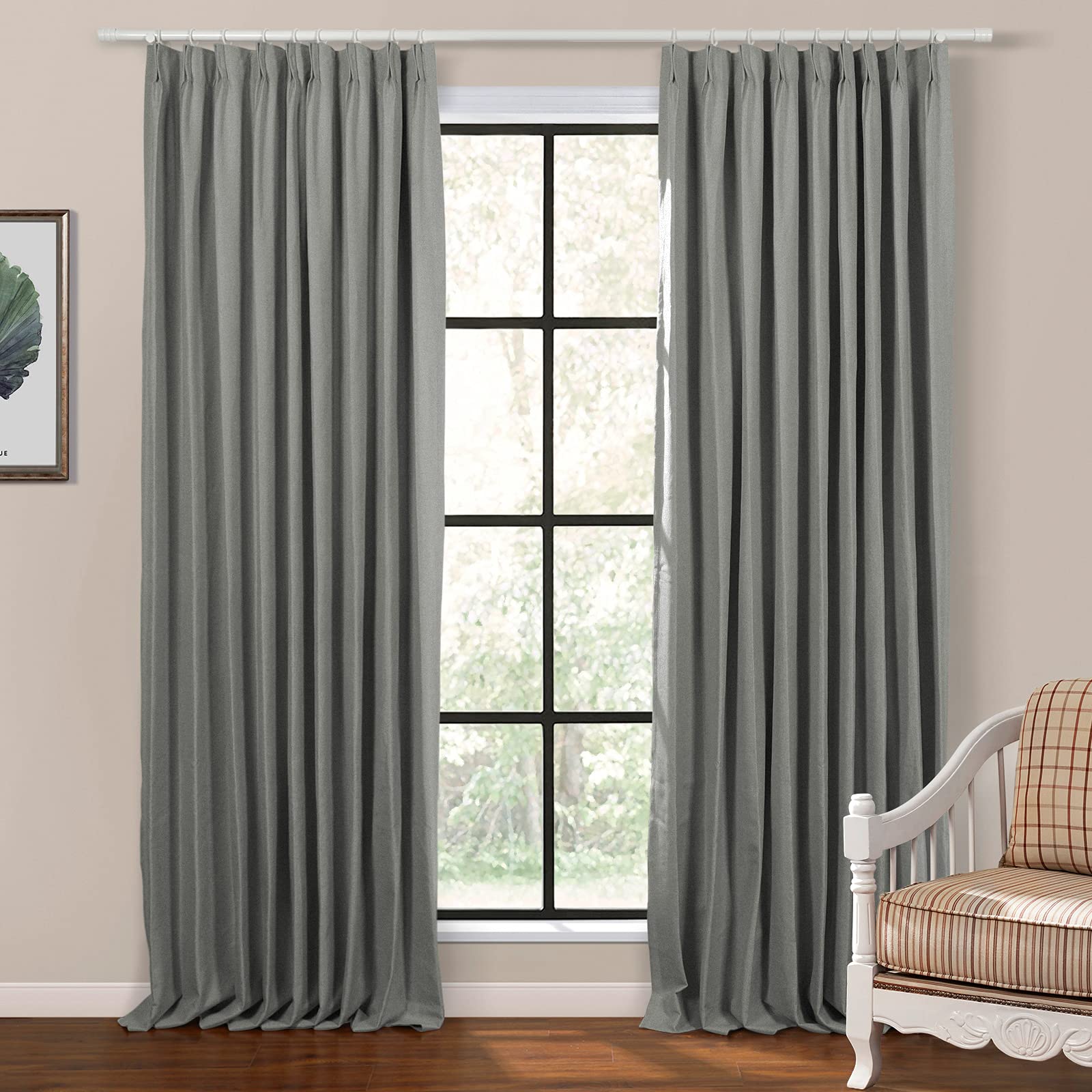 Blackout Pinch Pleated Curtains 26