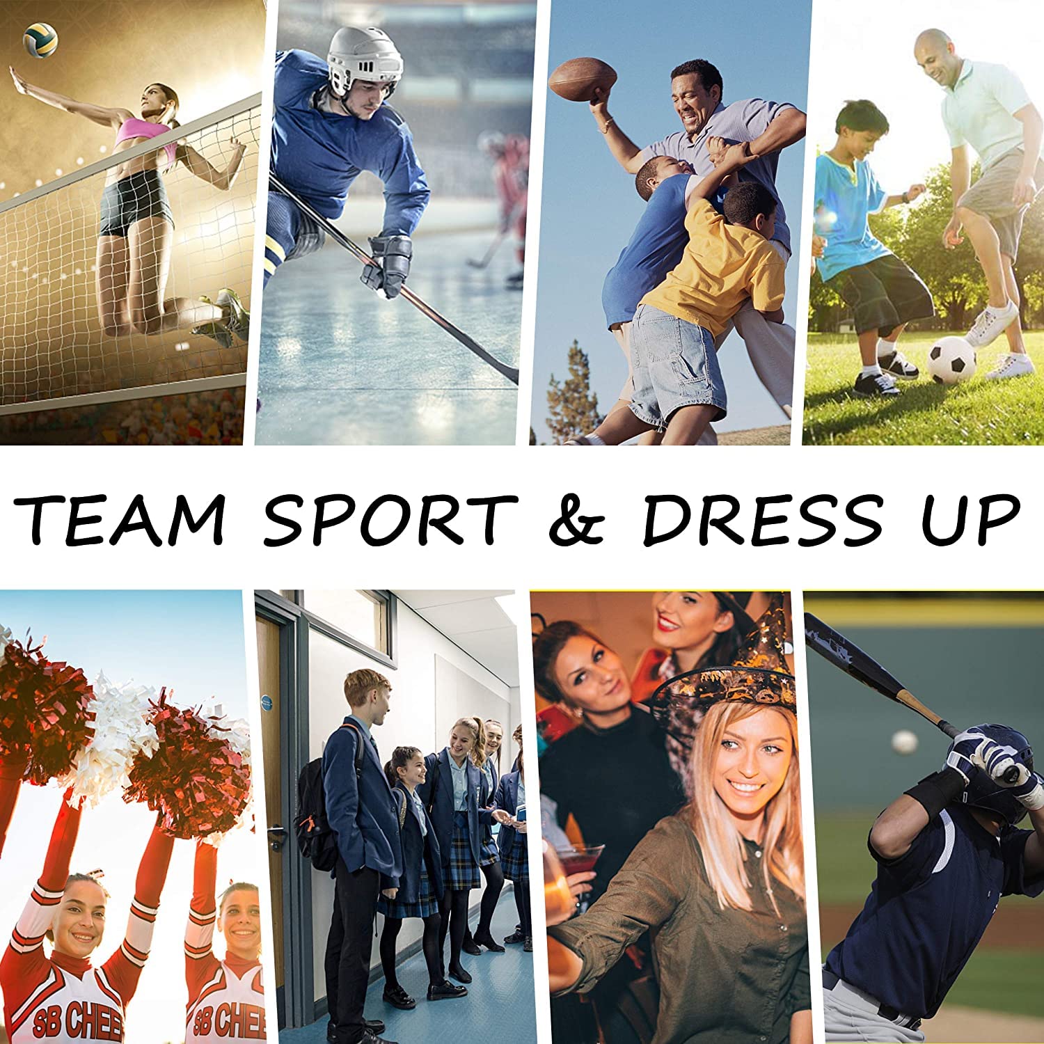 Unisex Knee High Compression Baseball Socks - 2-10 Pairs for Softball, Football & Soccer Teams | Moisture-Wicking Sports Socks for Men & Women | Perfect for Training, Games & Team Uniforms