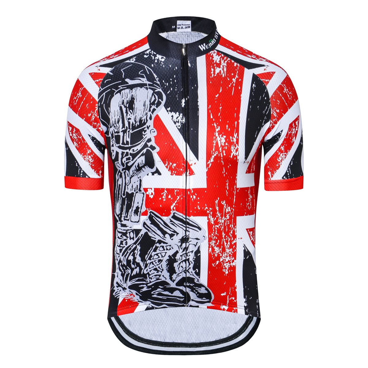 Men's Breathable Cycling Jersey - White Bike Shirt for Road & Mountain Biking | Moisture-Wicking Performance Top for Cycling Enthusiasts