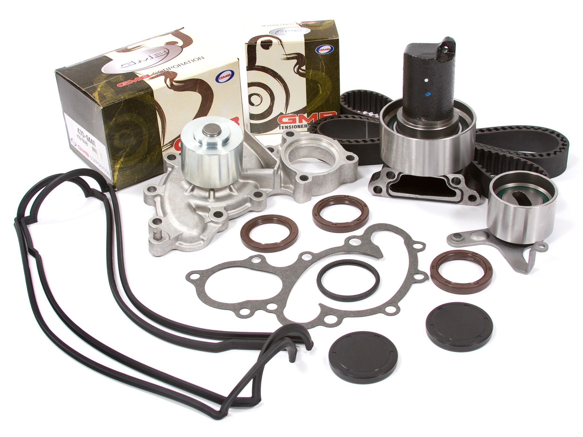 Toyota 4Runner & Pickup 3.0L 3VZE SOHC Timing Belt Kit (88-92) - Includes GMB Water Pump & Valve Cover Gasket | Compatible with 1988-1992 Toyota 4Runner & Pickup Trucks | Perfect for Engine Maintenance & Timing System Replacement