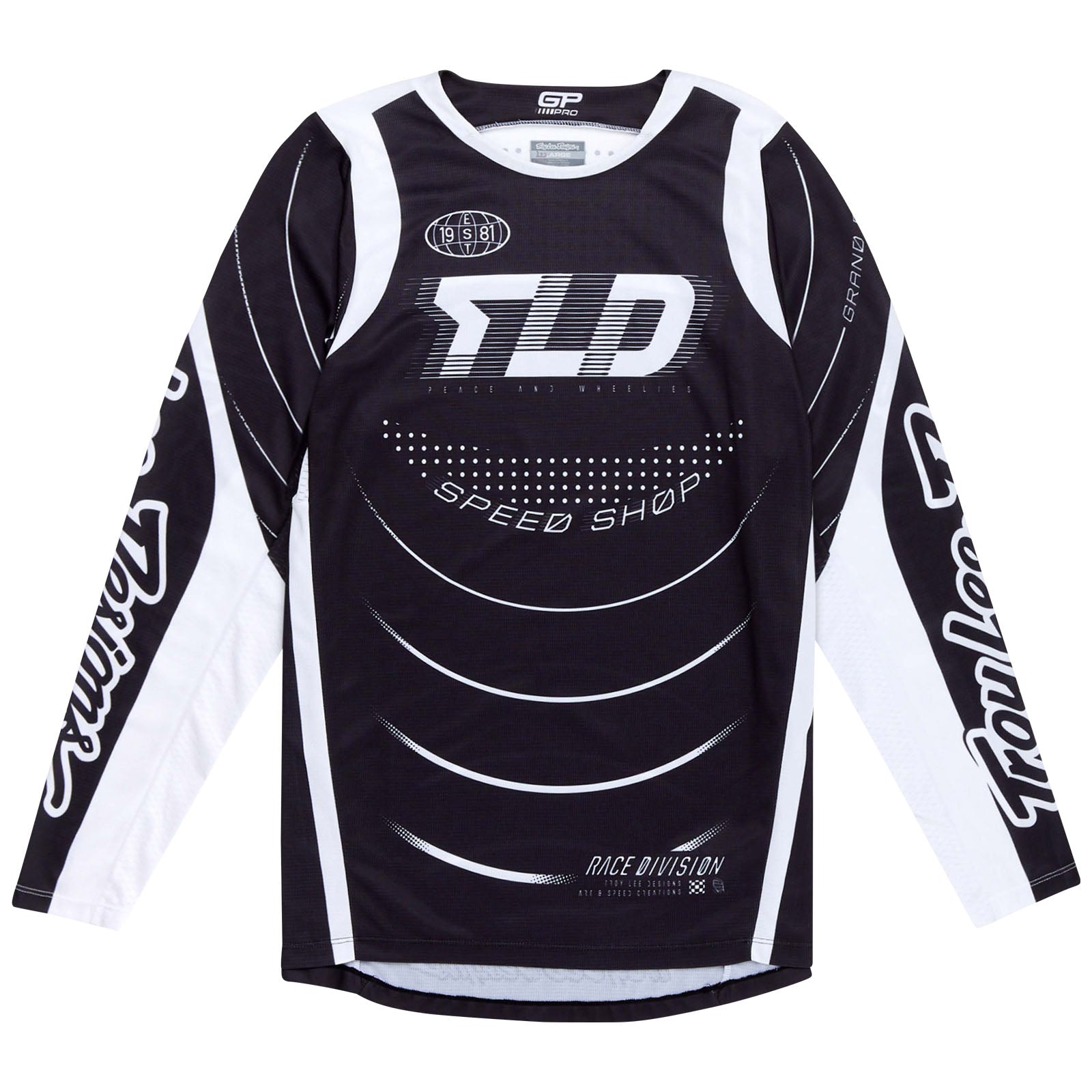 GP Pro Jersey Spun Black - Premium Performance Shirt for Running, Gym & Sports - Comfortable & Breathable Activewear for Men & Women