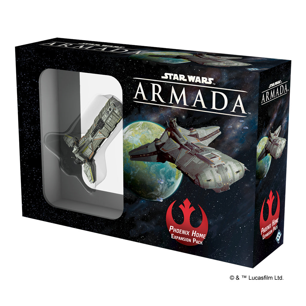 Star Wars Armada: Phoenix Home Expansion Pack - Galactic Fleet Strategy Board Game for Adults & Teens - Perfect for Game Nights & Star Wars Collectors