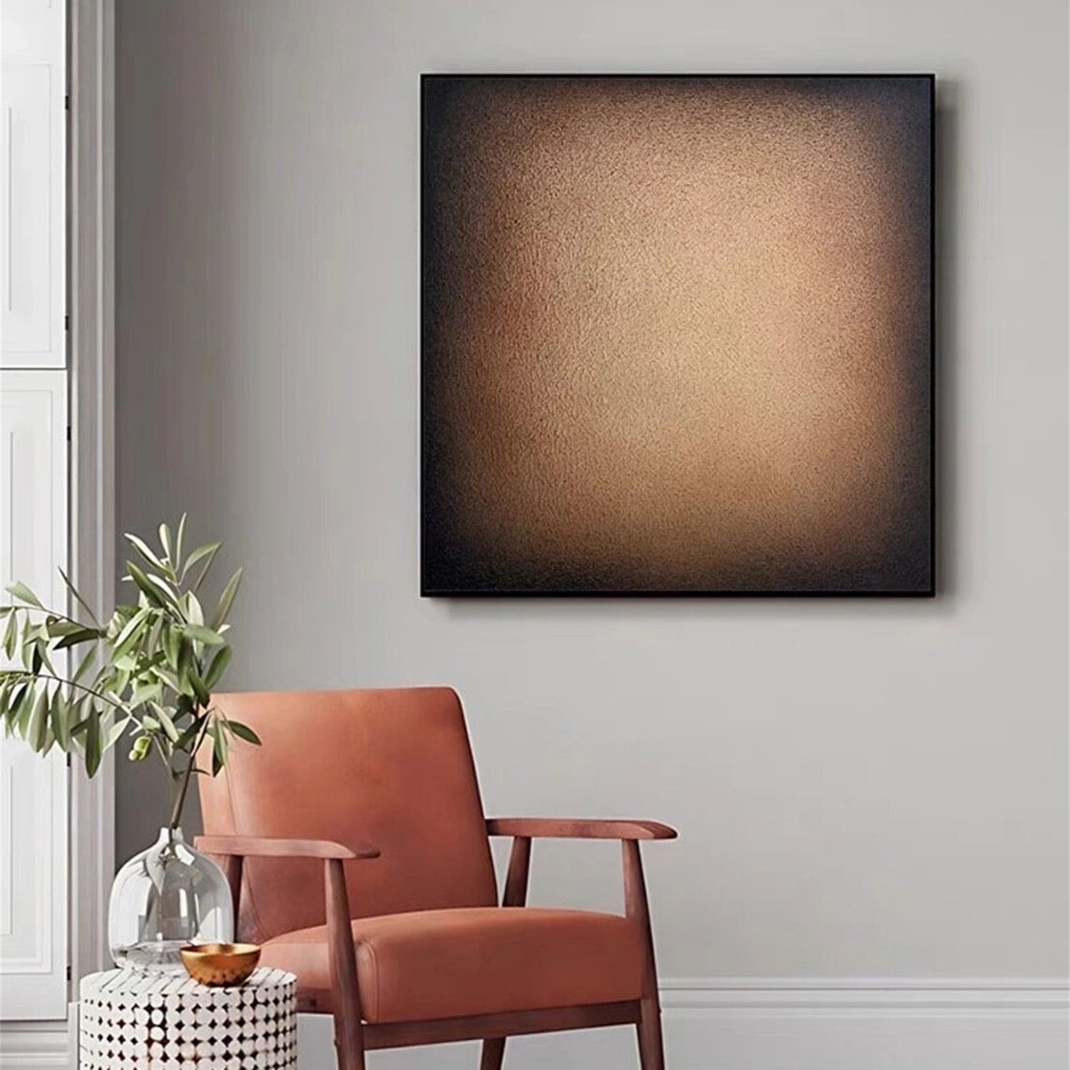 Abstract Painting #AB 275 - Modern Wall Art for Living Room, Bedroom & Office Decor | Handmade Canvas Artwork