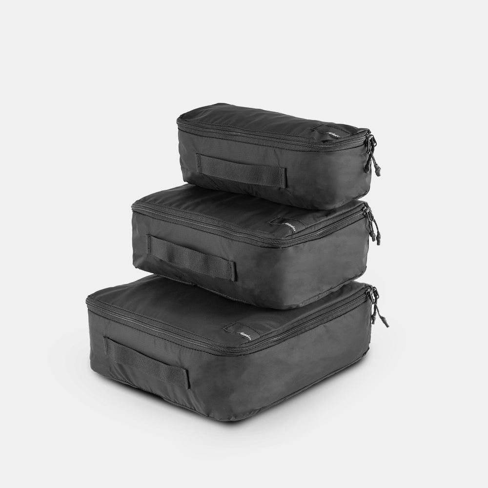 Matador Packing Cube Set - 3-Piece Lightweight Travel Organizer for Luggage & Backpack | Perfect for Business Trips, Vacations & Camping Gear Organization