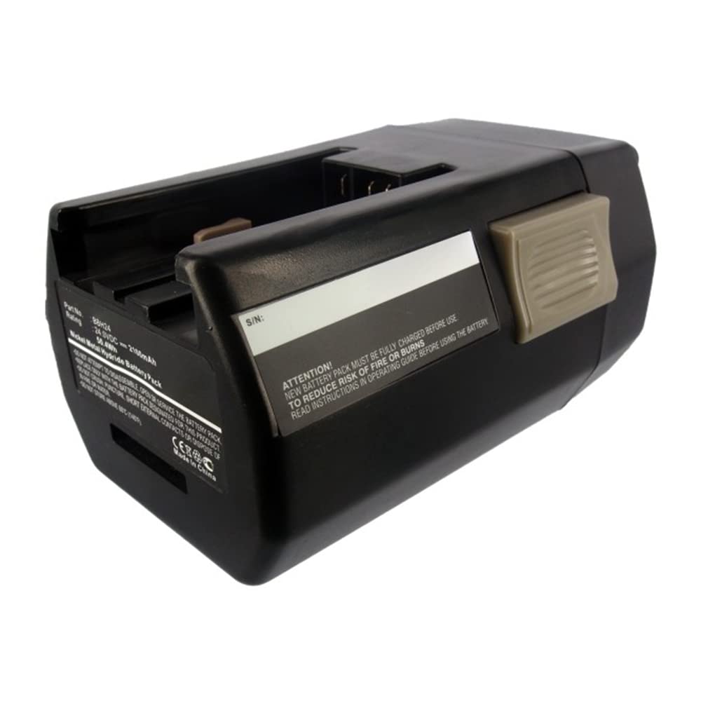 Synergy Digital 24V 2100mAh Ni-MH Replacement Battery for Milwaukee Mini Relay SH04 17 Power Tools - Ultra High Capacity, Long-Lasting Performance for Drilling, Sawing & Construction Projects