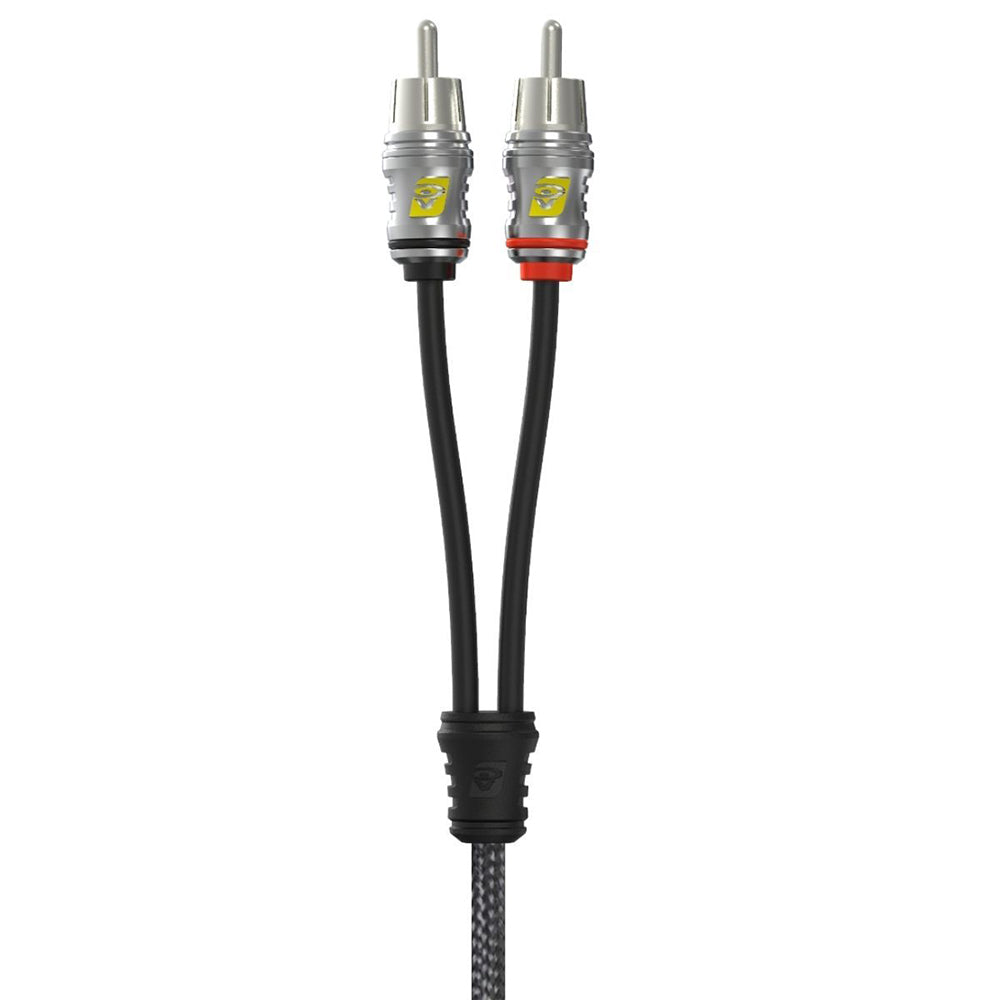 Cerwin Vega RSY2M STROKER 1 Female to 2 Male Y-Adapter Cable - High Performance Audio Splitter (1 Pair Pack, Gen 2) for Car Audio Systems & Home Theater Setups